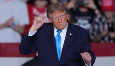 President Trump suggests letting Iran ‘take out’ Los Angeles and San Diego at campaign event in Nebraska