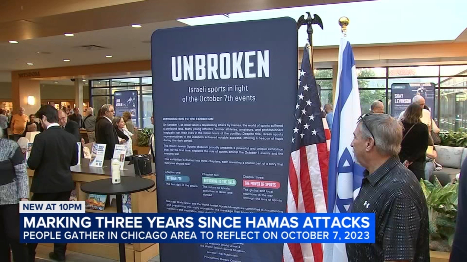Chicago-area Jewish community marks 3 years since Oct. 7 attack as Gaza conflict continues; event held in Deerfield, Illinois