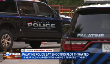 Palatine police say mass shooting plot thwarted, possibly targeting Aurora house of worship; Alexandros Paporakis, 19, charged