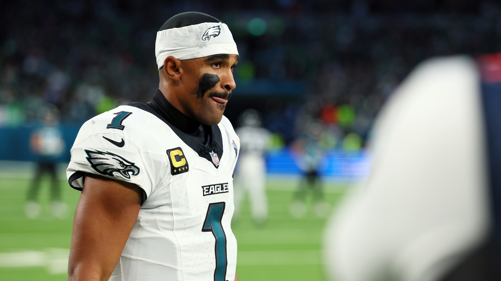 Philadelphia Eagles quarterback Jalen Hurts ruled out vs. Panthers with blood clot in calf