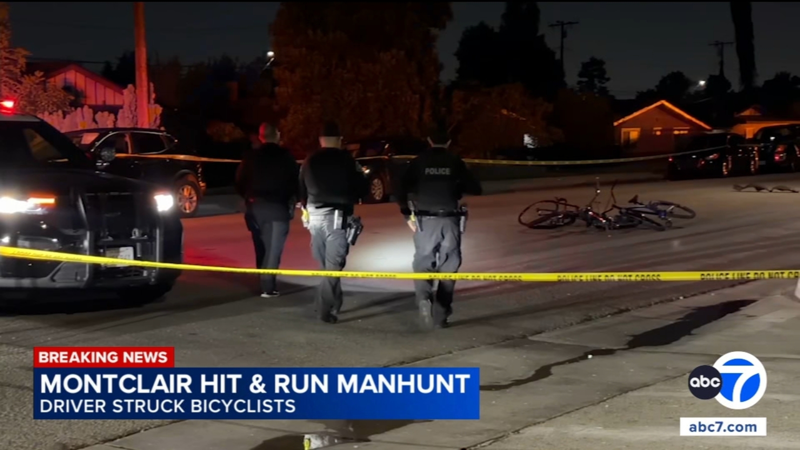 2 dead after suspected DUI driver strikes group of bicyclists, drags victim for a mile in Montclair hit-and-run, witnesses say