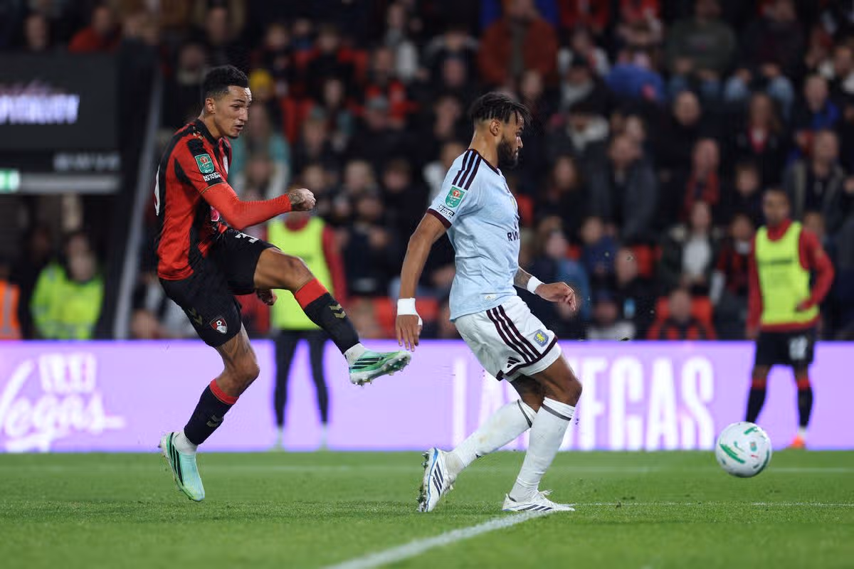 Alvaro Rodriguez scored Bournemouth's third