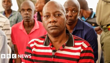 Shakahola forest deaths: Paul Mackenzie's son says siblings were starved weeks before Kenya trial - BBC