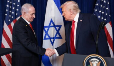U.S. President Trump meets Israeli PM Netanyahu at Trump’s Mar-a-Lago club, in Palm Beach