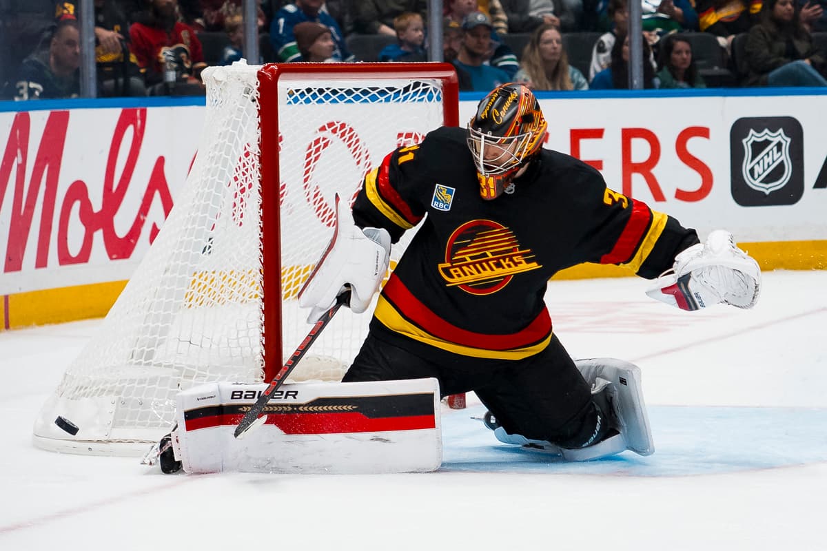 The Stanchies: Canucks rip four third period goals, Meriläinen shuts down Flames in 4-1 win