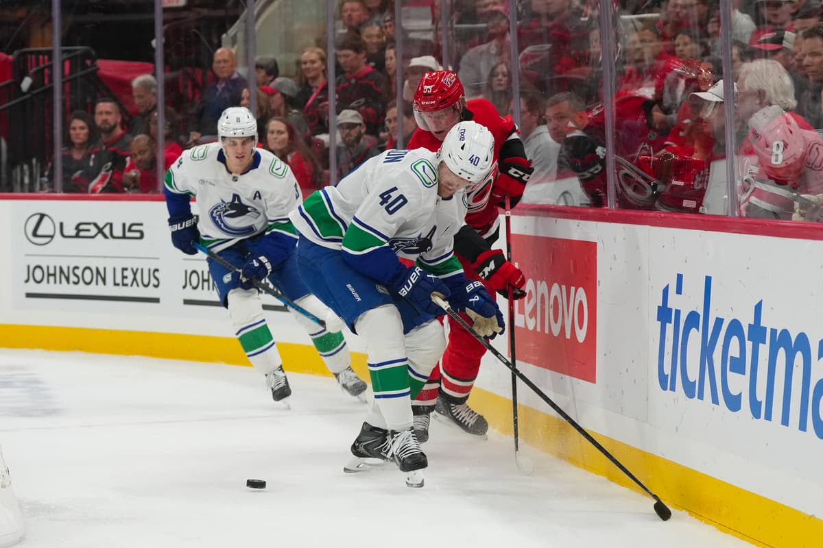 Instant Reaction: DeBrusk scores twice at 5v5 while Pettersson adds two assists in Canucks’ loss to Hurricanes