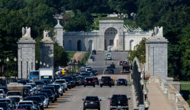 FILE PHOTO: U.S. President Donald Trump's proposed ‘Triumphal Arch’ location in Arlington