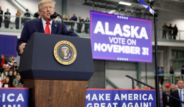 WATCH: Trump says he ordered DOJ lawsuit over Alaska Senate race