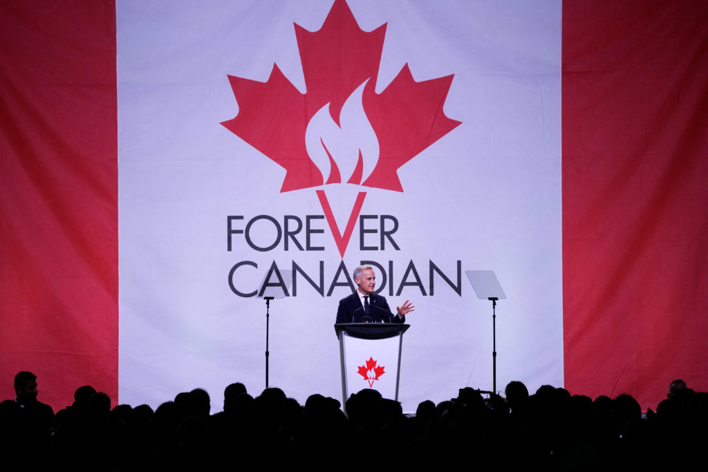 Canada's Prime Minister Carney visits Calgary
