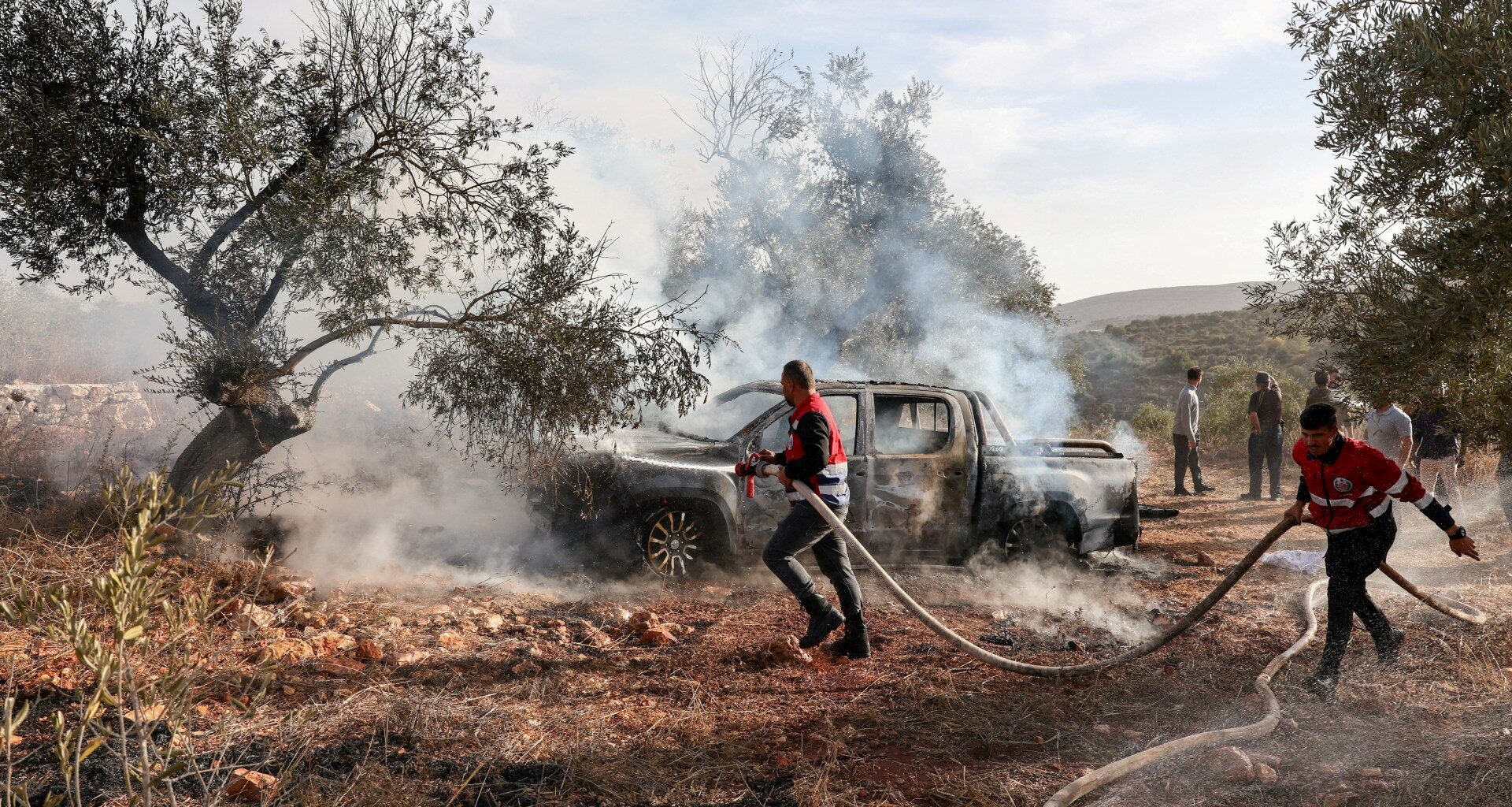 Child, four women among Palestinians injured in West Bank pogroms | Israel-Palestine conflict News