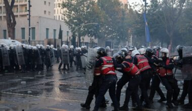 Albanian police fire rubber bullets as protests against Rama escalate | Protests News