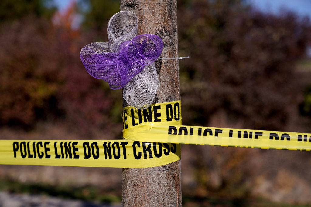 Aftermath of a shooting at Silver Rail Elementary School in Bend