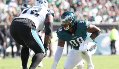 Game ball, three stars, and snap count analysis: Week 6, Eagles vs. Panthers