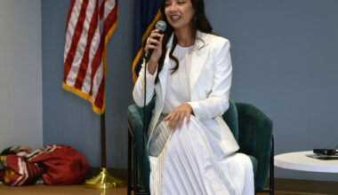 Miss Israel 2025 Melanie Sharaz shares the story about how she went from a data scientist for tech companies to using her pageant platform to promote unity for Israel at the Jewish Expo on Oct. 11 in Surprise.