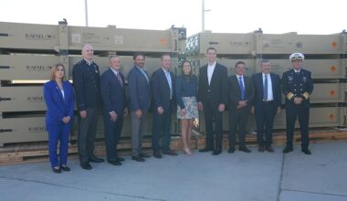 R2S delivers first American produced Tamir missiles to Israel on anniversary of attacks