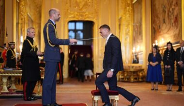 Sir Kevin Sinfield knighted days after Warrington visit