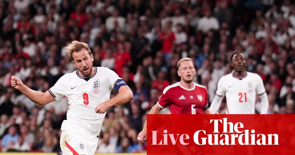 England v Czechia: Nations League football – live | Nations League