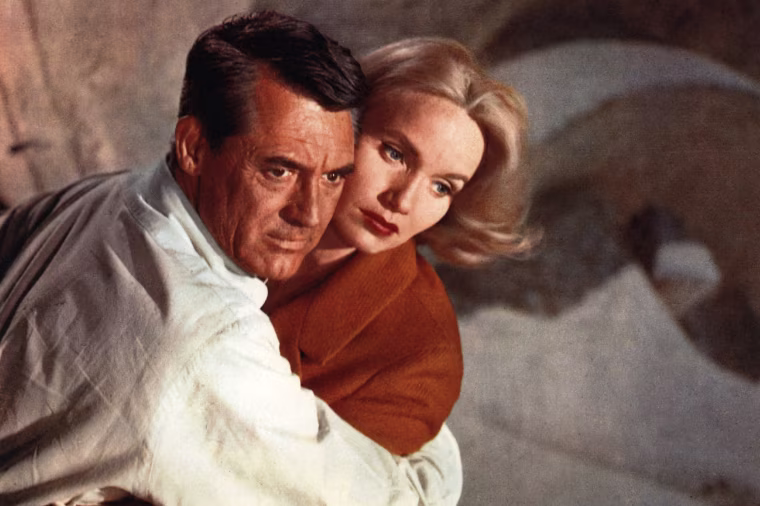 Image: Cary Grant and Eva Marie Saint