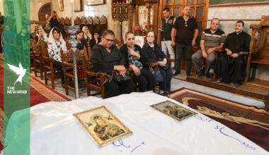 Gaza's Christians mourn after Israel kills mother and daughter