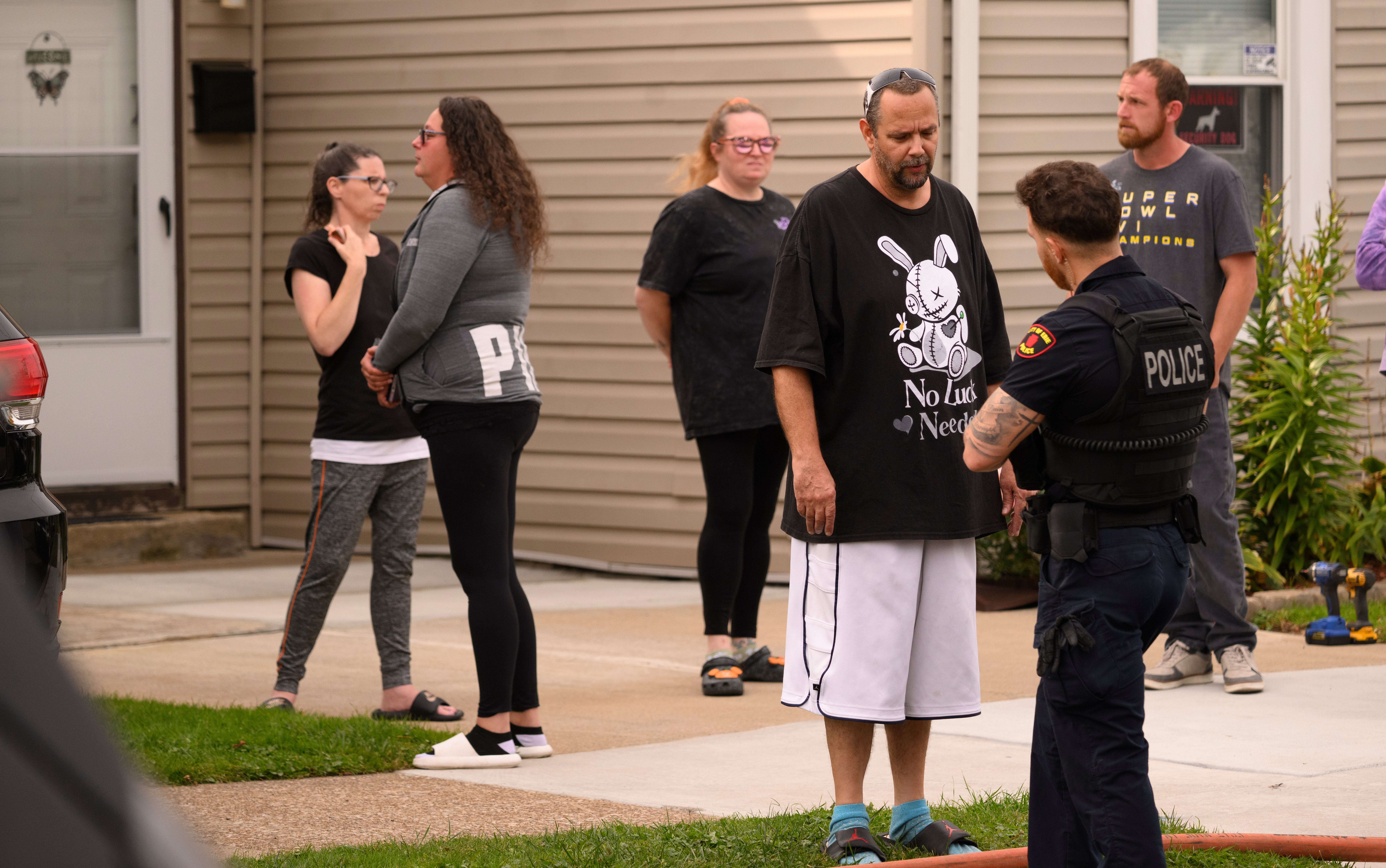 Eight victims were family members, while the ninth was a family friend