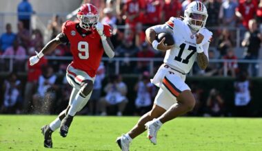 No. 1 Georgia Upset by Auburn on Late FG, Box Score, Player Stats, Highlights & AP Poll Prediction