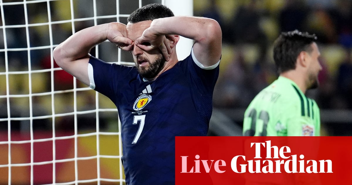 North Macedonia 0-2 Scotland, Spain 3-1 Czechia and more: Nations League – as it happened | Nations League