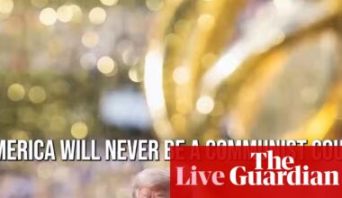 Trump says he will stop using taxpayer funds for self-promoting ads after backlash – US politics live | Donald Trump