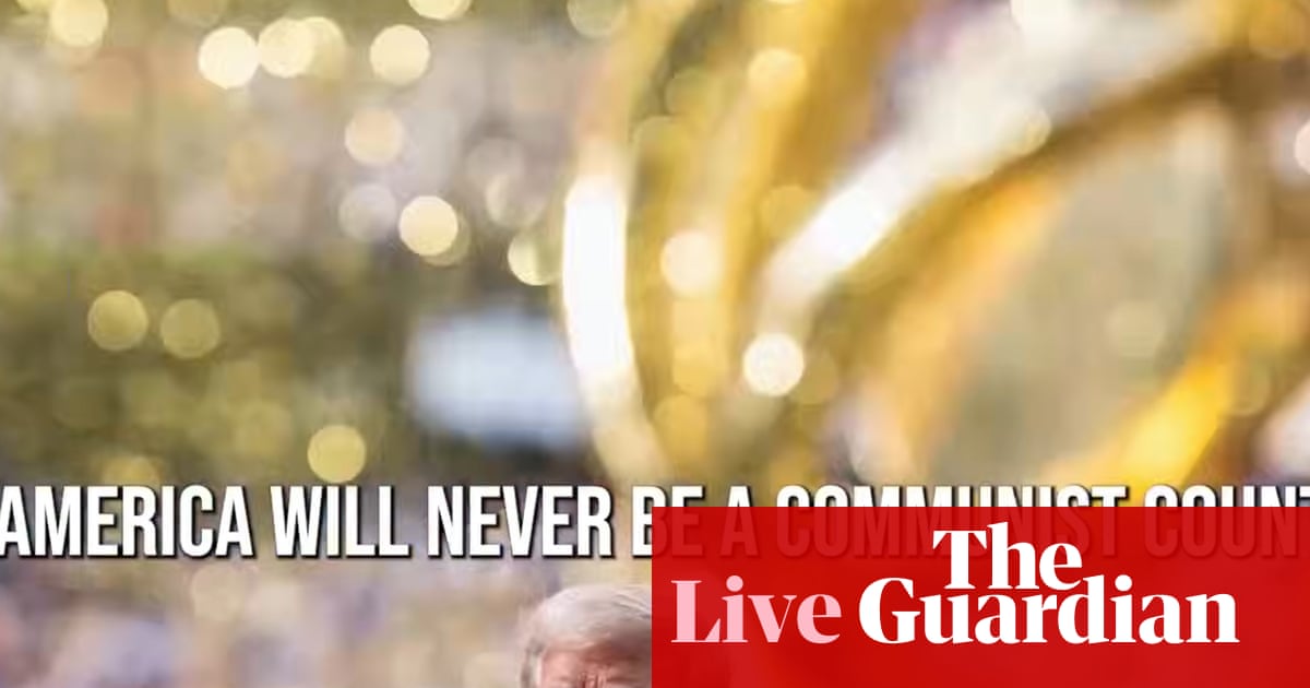 Trump says he will stop using taxpayer funds for self-promoting ads after backlash – US politics live | Donald Trump