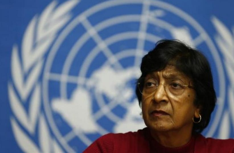 United Nations High Commissioner for Human Rights Navi Pillay.