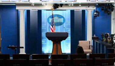 Justice Department investigating major TV networks over suspending pool coverage of Trump