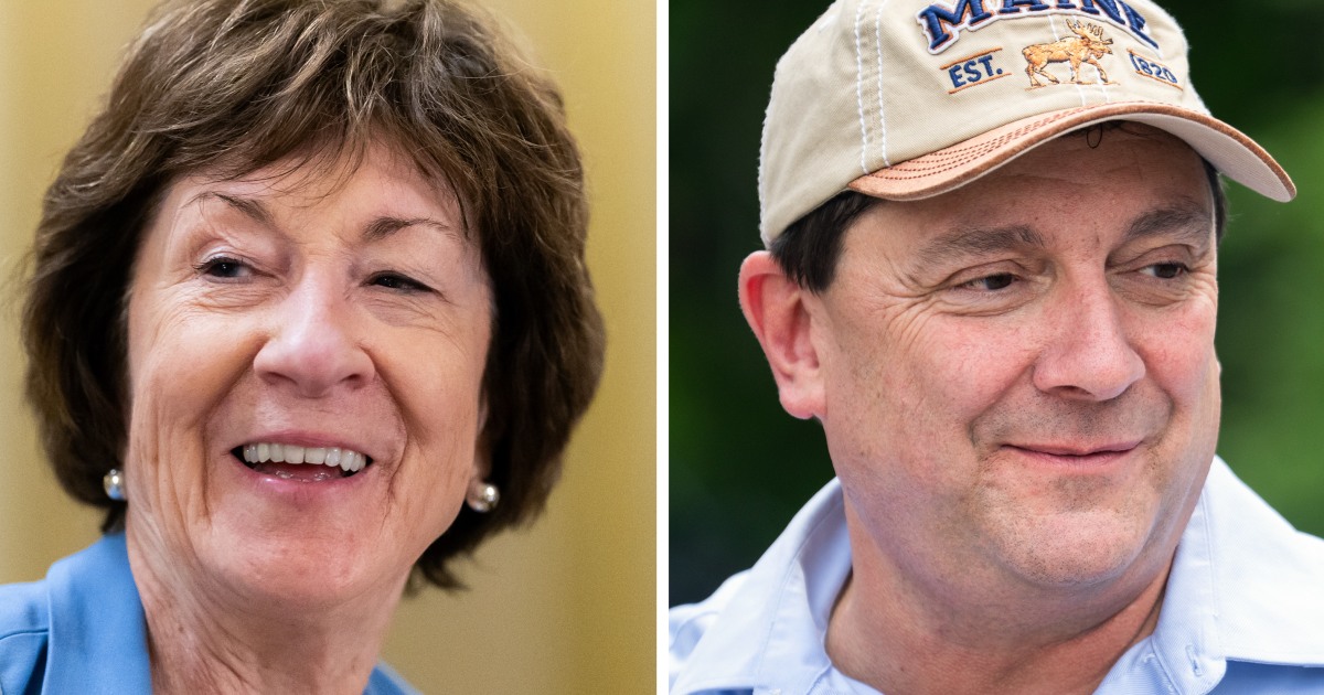 Susan Collins and Troy Jackson brace for debate gantlet in close, pivotal Maine Senate race - NBC News