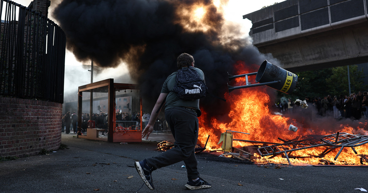 2,000 arrested in France as student protests escalate into violence