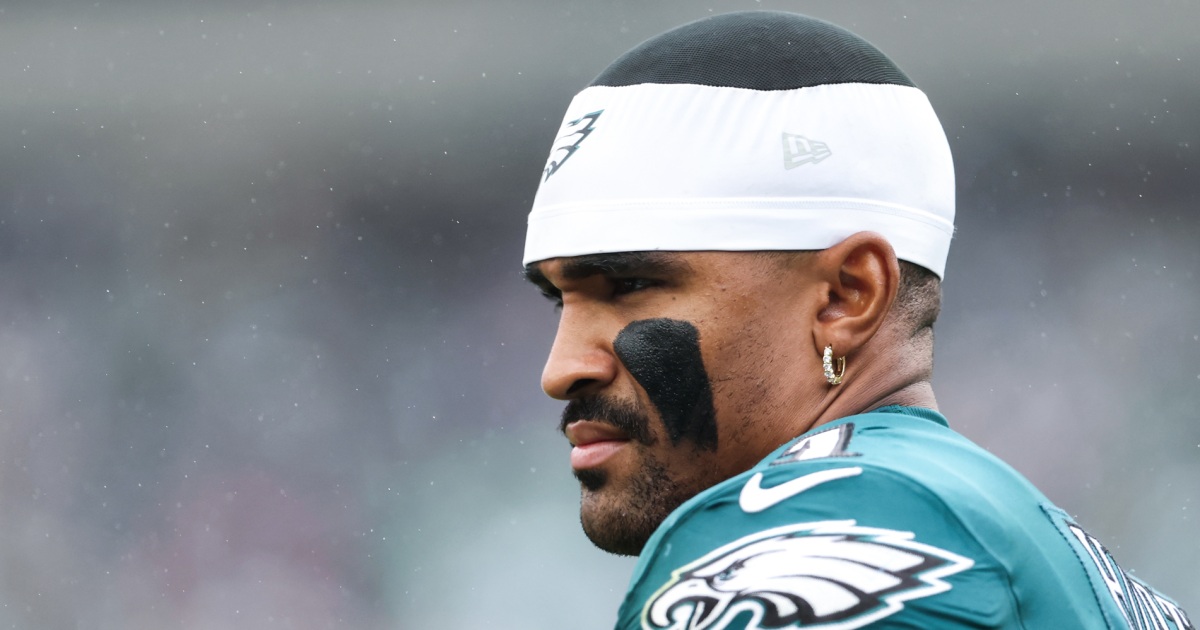 Philadelphia Eagles quarterback Jalen Hurts will miss game vs. Panthers with blood clot