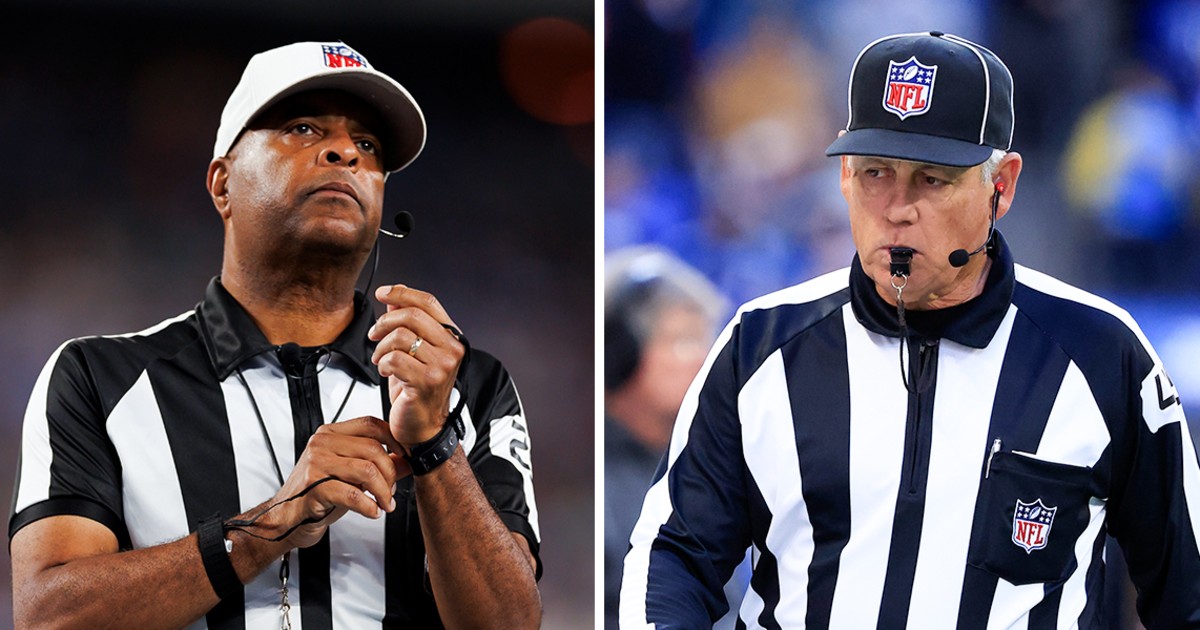 NFL suspends two referees for ‘unprofessional conduct’ toward players