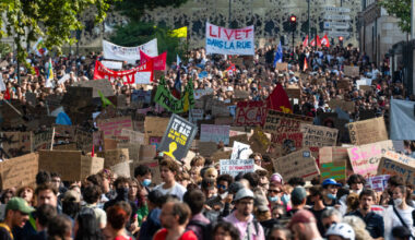 France shuts down nearly 900 schools as violent education protests escalate - NBC News