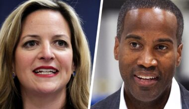 Republican John James seeks some distance from Trump in Michigan governor debate