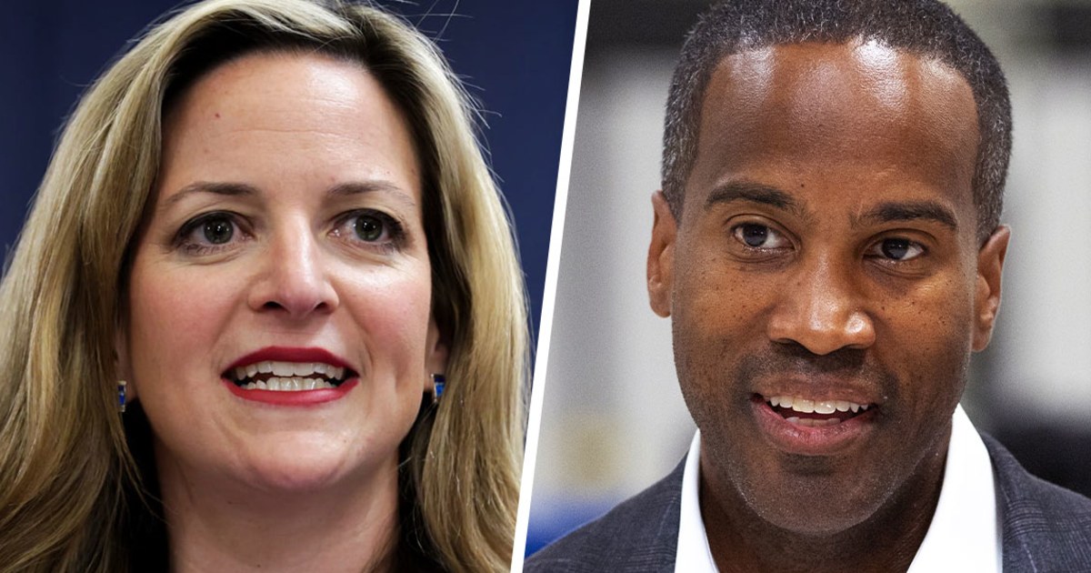 Republican John James seeks some distance from Trump in Michigan governor debate