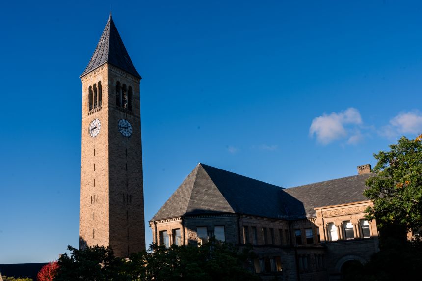 Cornell University campus in Ithaca, New York.