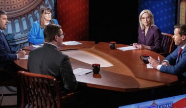 Trump dominates the Iowa Senate debate from afar