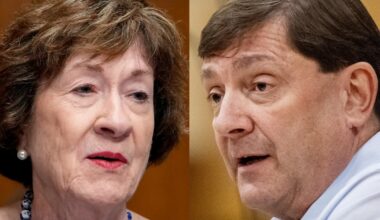 Trump looms as tensions flare in final Maine Senate debate