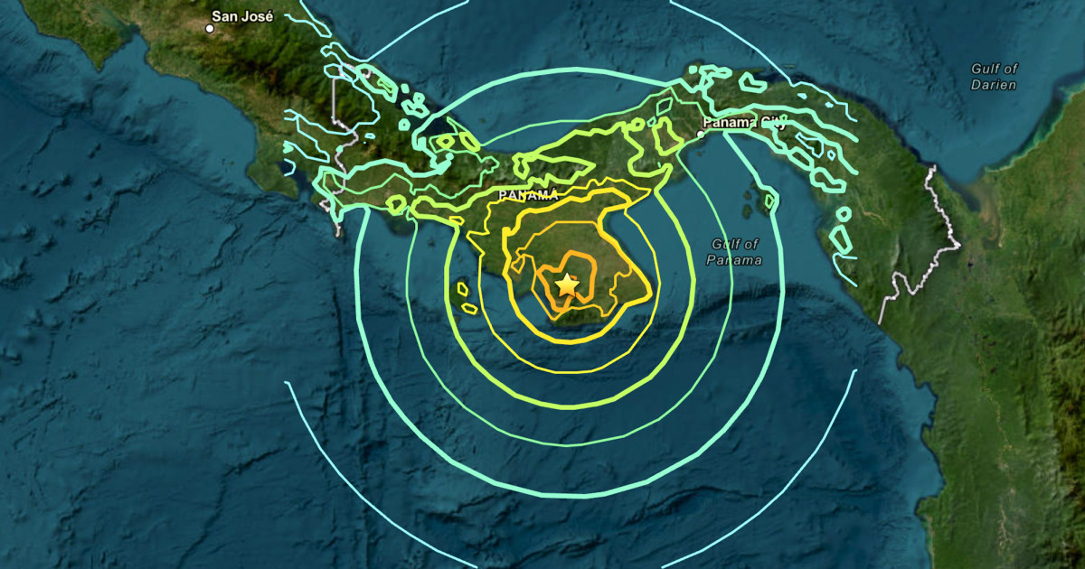 A 7.7-magnitude earthquake rocks Panama
