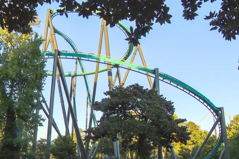 A man died after being ejected from a car on the Goliath roller coaster at Six Flags Over Georgia on Oct. 12, 2026.