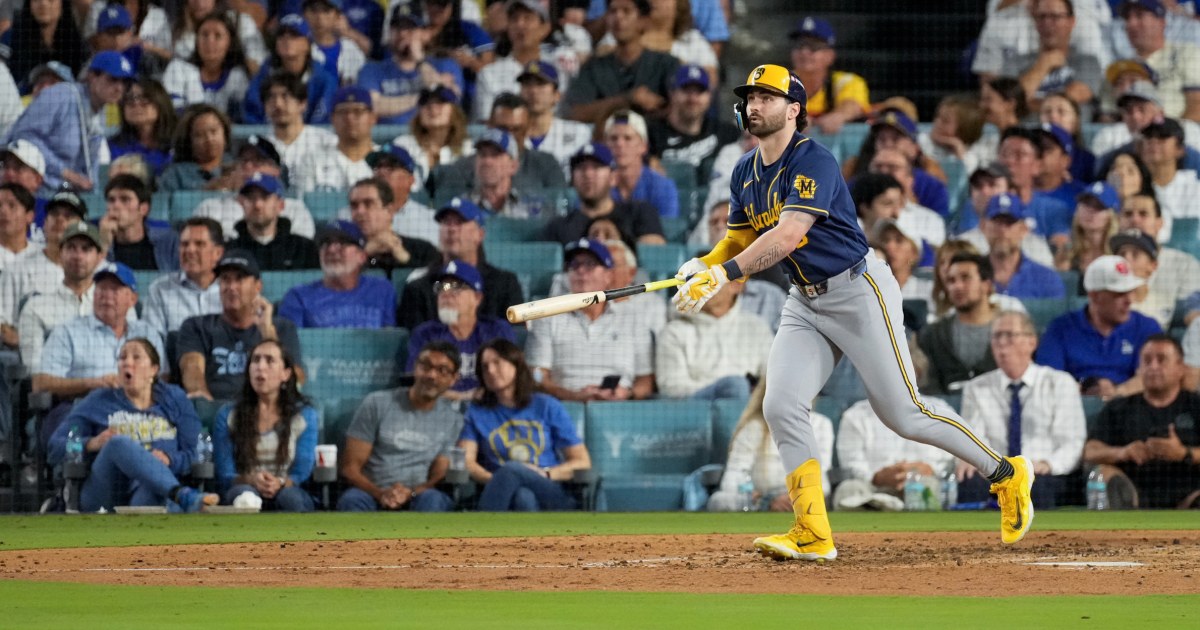 Brewers sweep Dodgers to reach World Series for first time since 1982