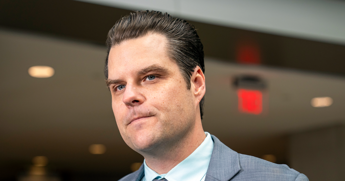 Former Rep. Matt Gaetz facing sex trafficking allegations