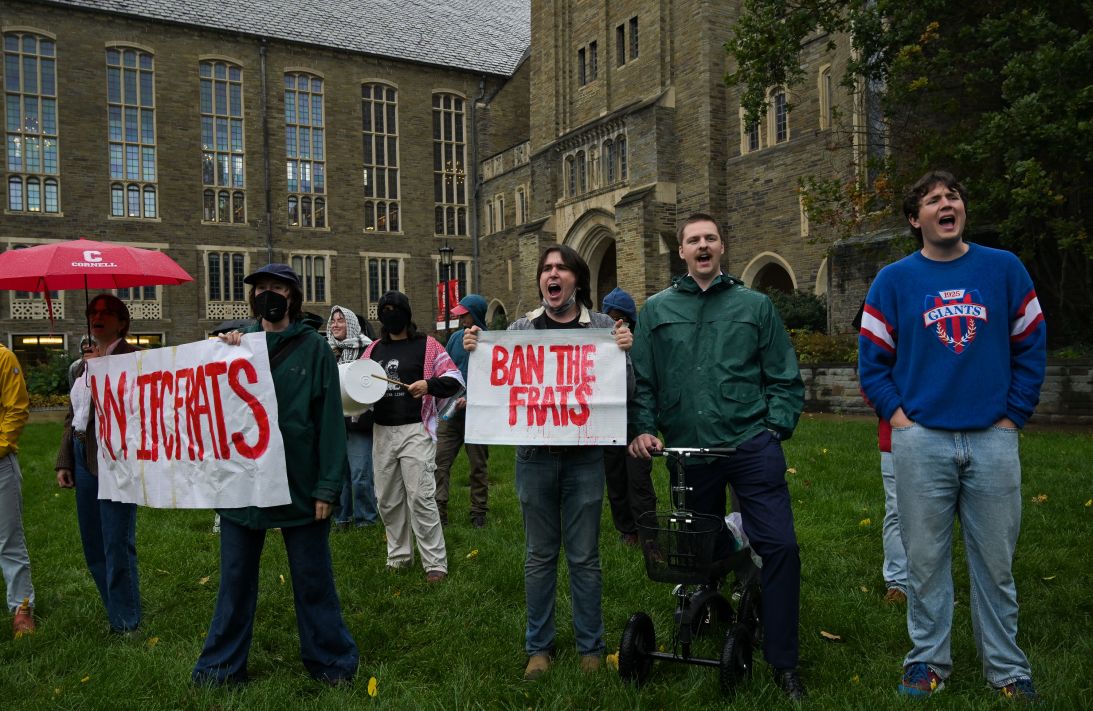 Protests have become a near-daily occurrence at Cornell since Jane Doe's lawsuit ignited fury on campus.