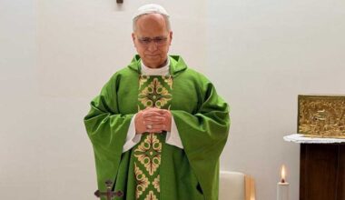 First images released of Pope Leo as recovery continues at hospital after cancer surgery