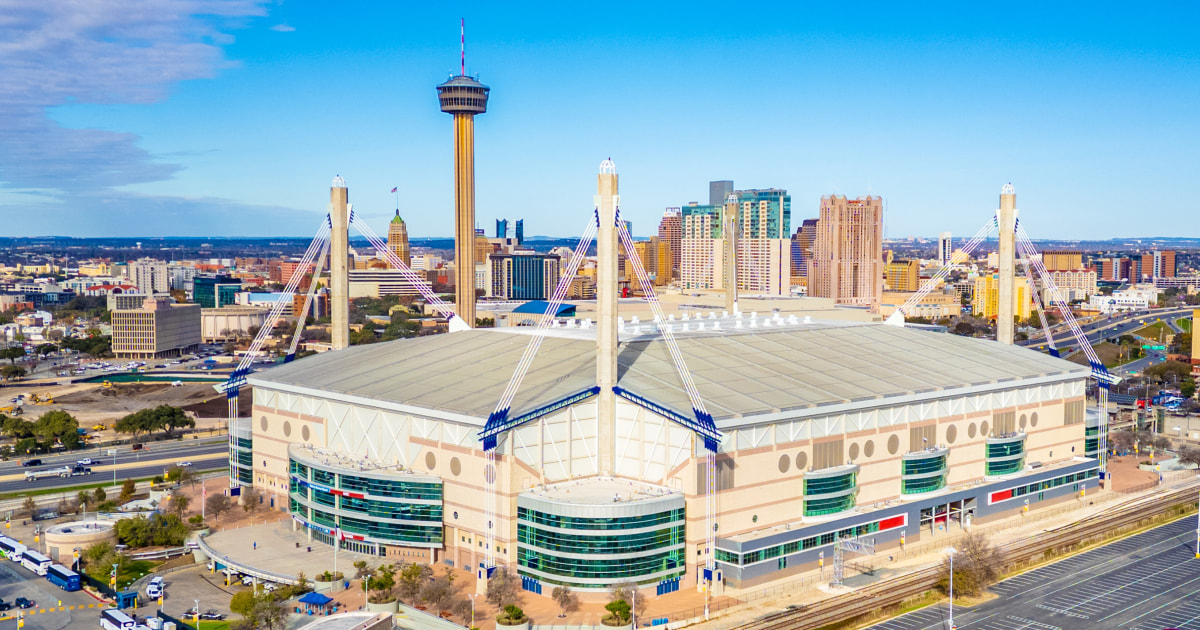 Service member dies after falling during demonstration before college football game in San Antonio