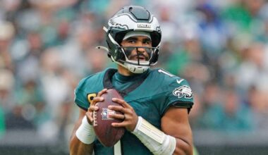 Eagles quarterback Jalen Hurts likely out for season after blood clots found in lungs and leg