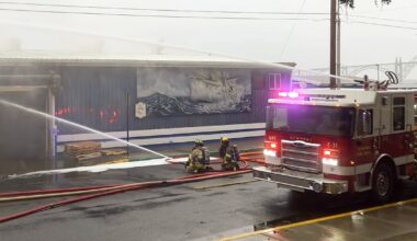 No risk of ammonia contamination, officials say, after fire at Oregon seafood plant prompted evacuations
