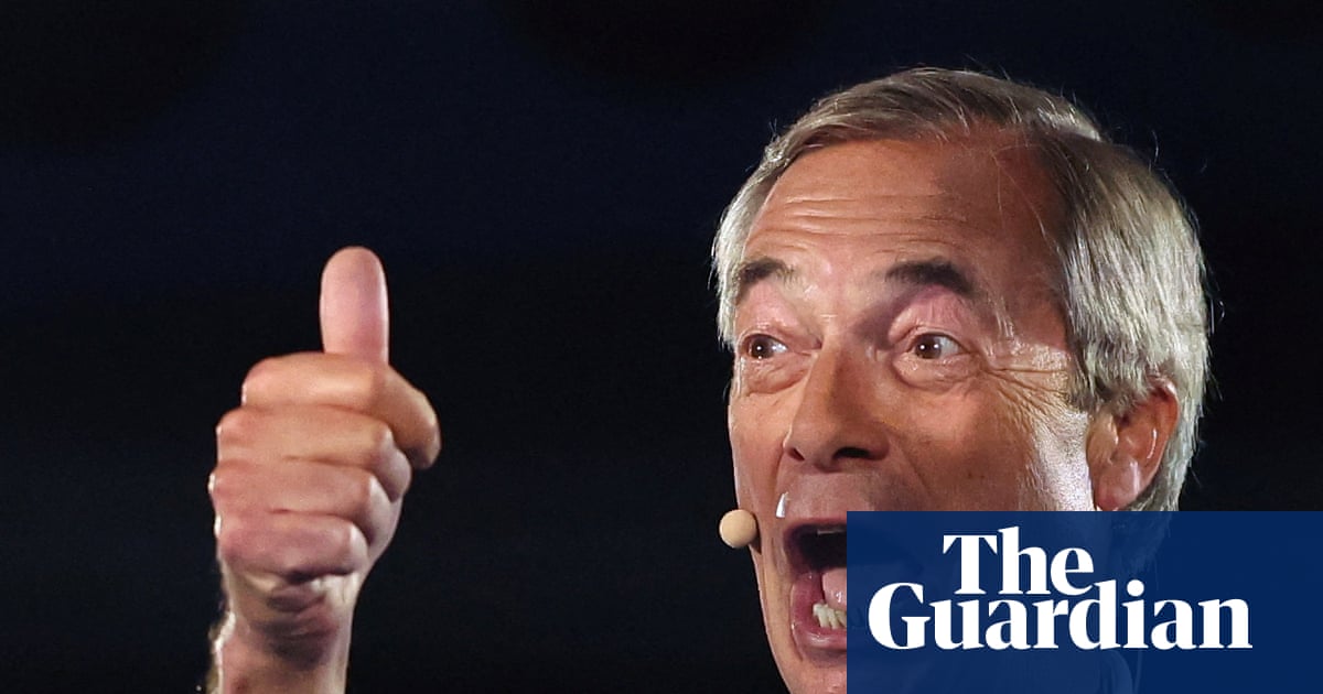 Burnham’s reopening of Brexit debate is ‘biggest boost in my career’, says Farage | Nigel Farage